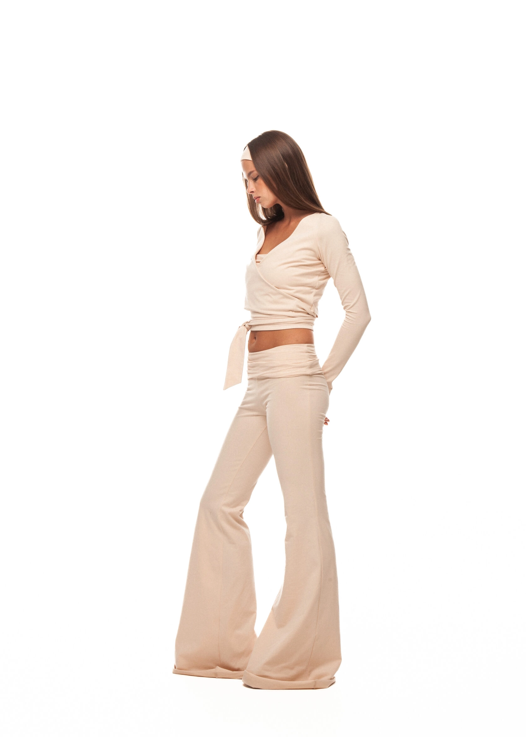 Кардиган YOIO(ЙОИО) в цвете сливочный пломбир - Бежевый - 40-42 (XS-S)