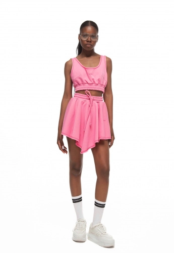 Юбка-шорты PINK GOLF(ПИНК ГОЛЬФ) в розовом цвете - 40-42 (XS-S) - Розовый