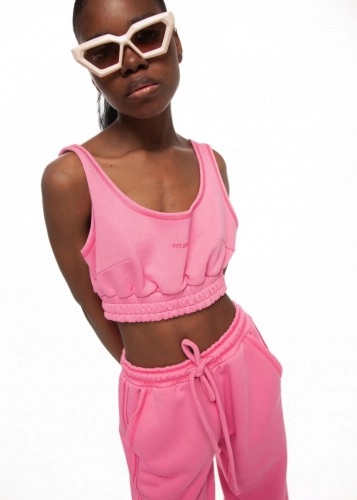 Топ PINK GOLF(ПИНК ГОЛЬФ) в розовом цвете - 40-42 (XS-S) - Розовый
